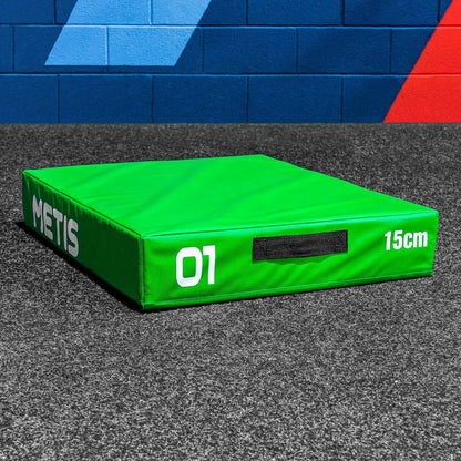 METIS Soft Foam Plyometric Jump Box Sets [5 Options] | STACKABLE GYM PLYO BOX