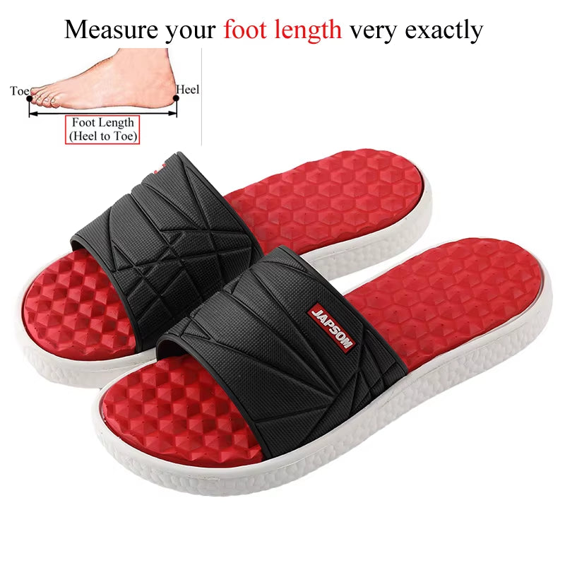 Summer Mens Foot Massage Acupressure Slippers Accupressure Home Indoor Men Slides Slide Slipper Sleepers House Room