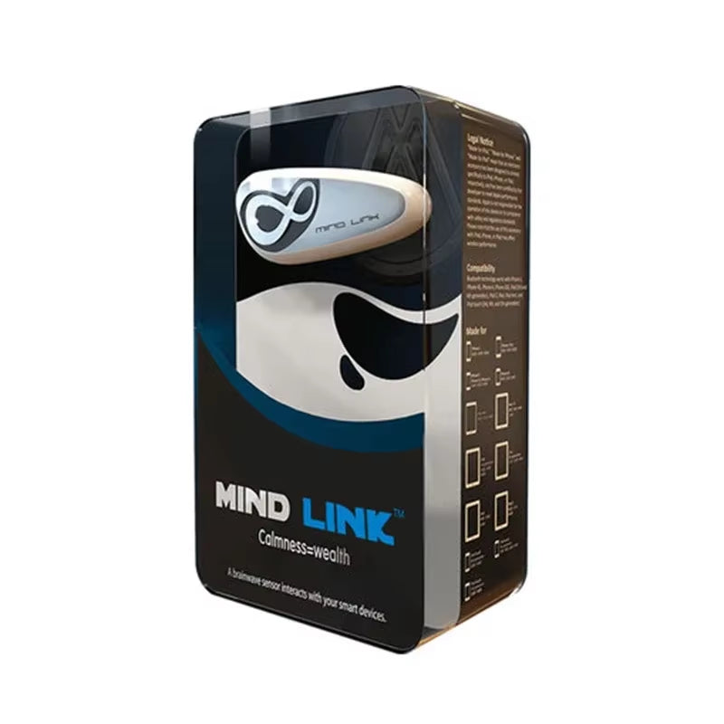 NEW Mindlink EEG Brainwave Headset Nerve Decompression Sensor Idea Attention Meditation Controller Brainlink Neuro Headband