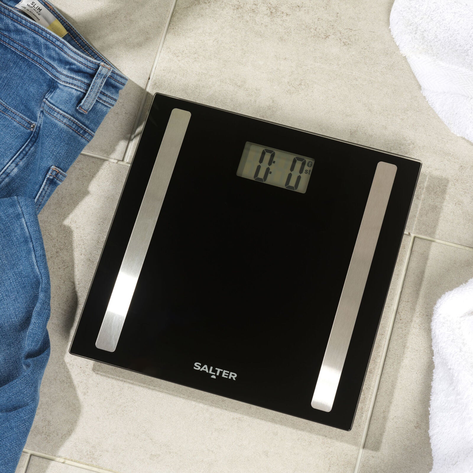 Salter Smart Scale 180Kg Capacity 17 Body Metrics BMI & BMR Body Weight Scale