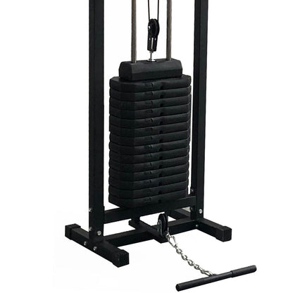 GYM MASTER 180Kg Cable Crossover Machine Equipment Pull up Multi Station Cage