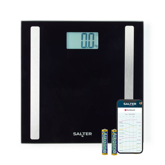 Salter Smart Scale 180Kg Capacity 17 Body Metrics BMI & BMR Body Weight Scale