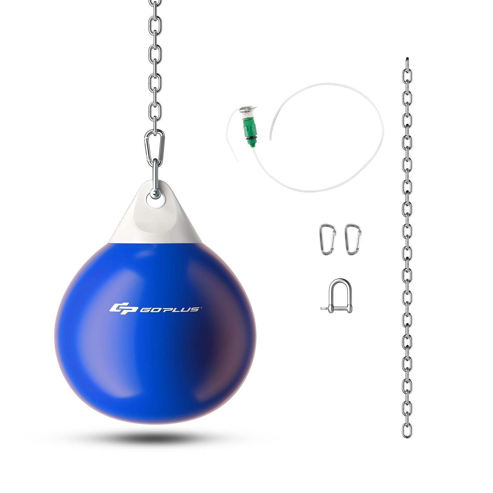 Water Punching Bag with Water Injector and Hanging Accessories