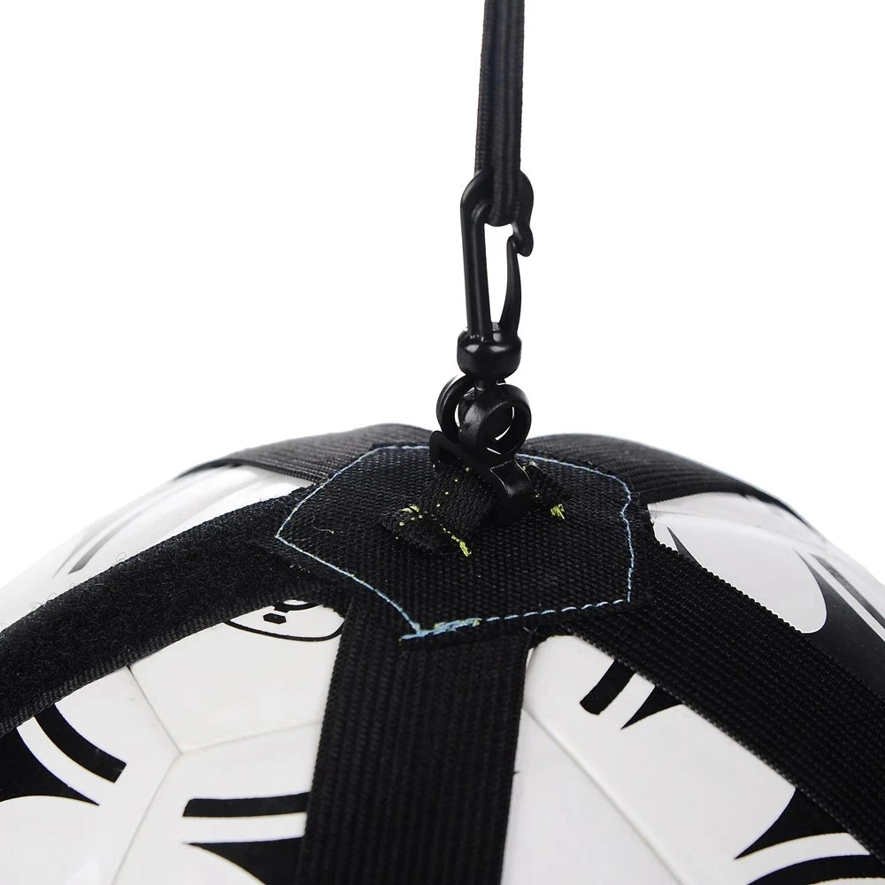 Soccer Ball Juggle Bag Children Auxiliary Circling Belt Football Training Accessories Kick Solo Soccer Trainer Football Kick