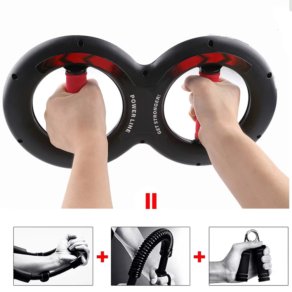 Hand Strength Grip Trainer for Multifunction Forearm Strength Force, Fitness Springs Power, Wrist Arm Exerciser