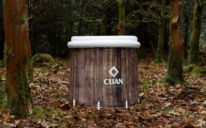 Wood Effect CUAN Ice Bath - Cold Water Therapy for Recovery, Fitness & Wellness