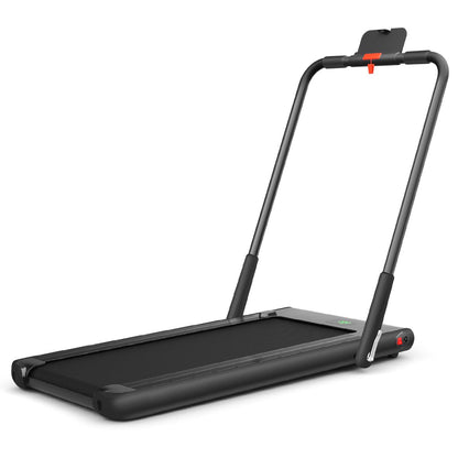 Folding Treadmill with LED Display Bluetooth Speaker